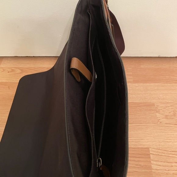 UNISEX Coach Saddle-Brown Houston Crossbody Bag - Picture 4 of 5